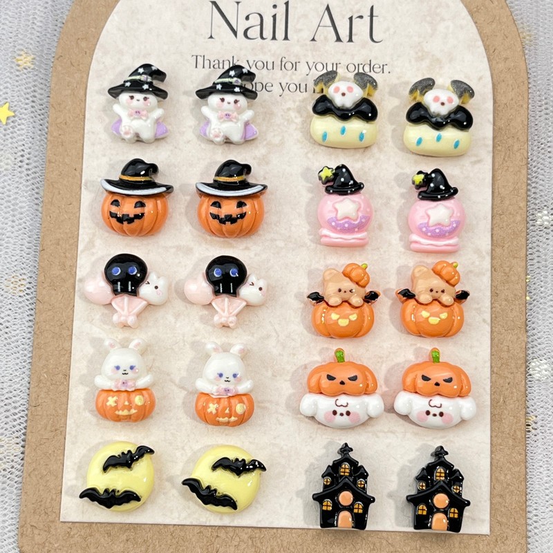 Nail Art Lotso - 20 szt. ozdób do paznokci na