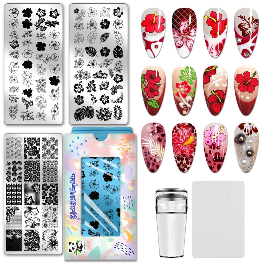 Nail Stamping Plate - Szablony do zdobienia paznokci ze stali