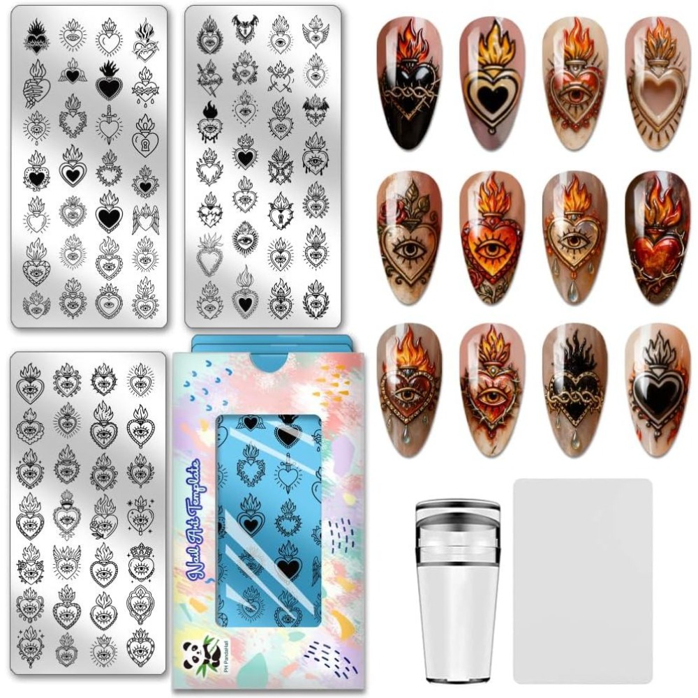 Nail Stamping Plate - 84 wzory płyt do stemplowania paznokci