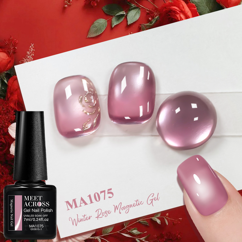 Różowy Zimowy Różowy Lakier Hy – Nail Art Valentines Day recenzja i cena