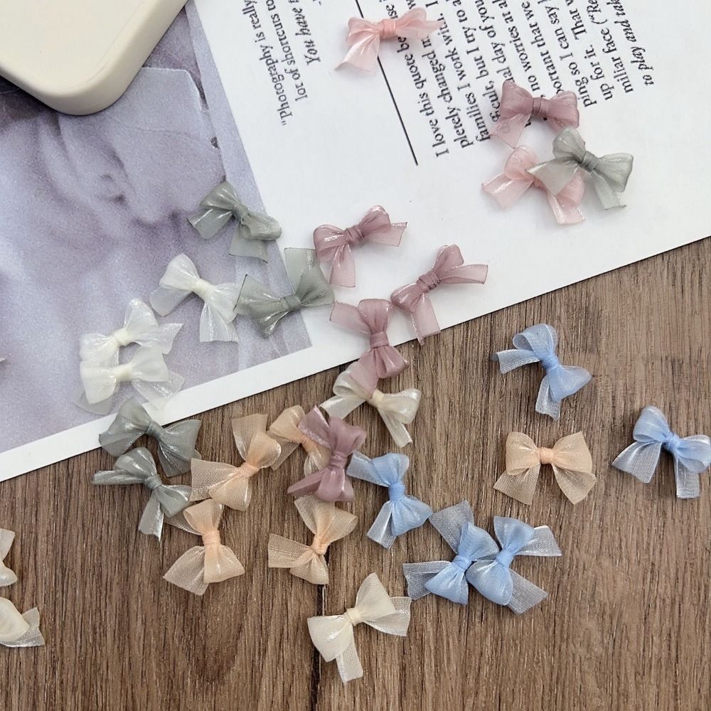 10 sztuk kolorowa kokardka per – Nail Art Elegant recenzja i cena