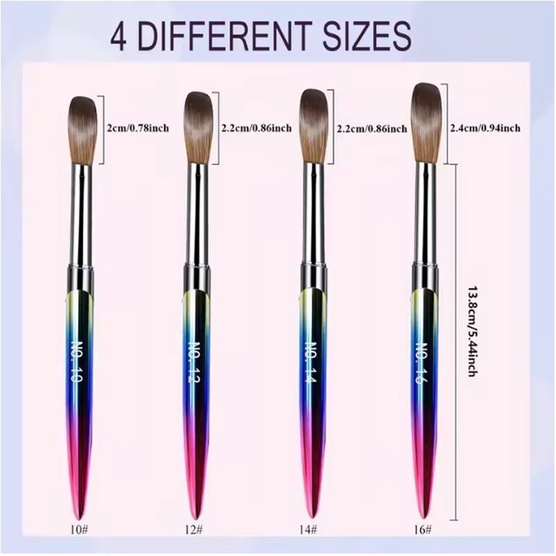 Zestaw pędzli do paznokci akry – Nail Art Brush Set recenzja i cena
