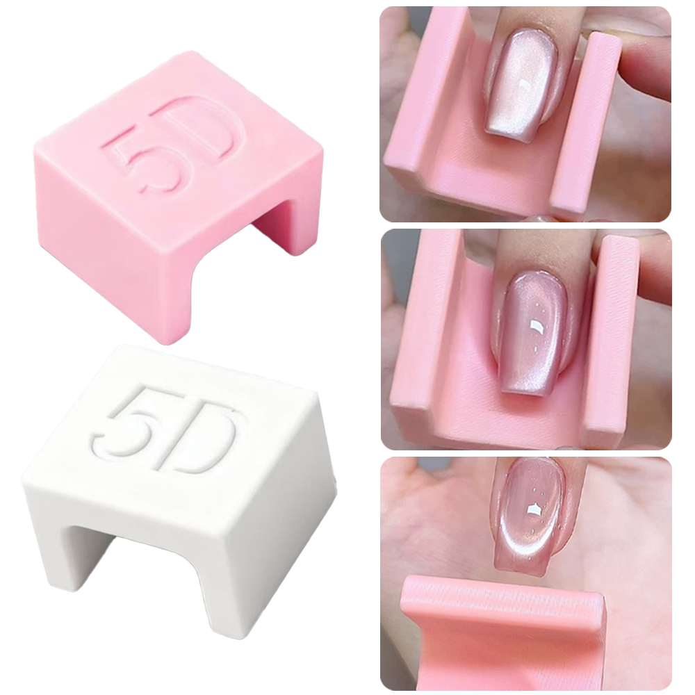 Magnes do paznokci 5D w kształ – Nail Art Cat Eye Pink recenzja i cena