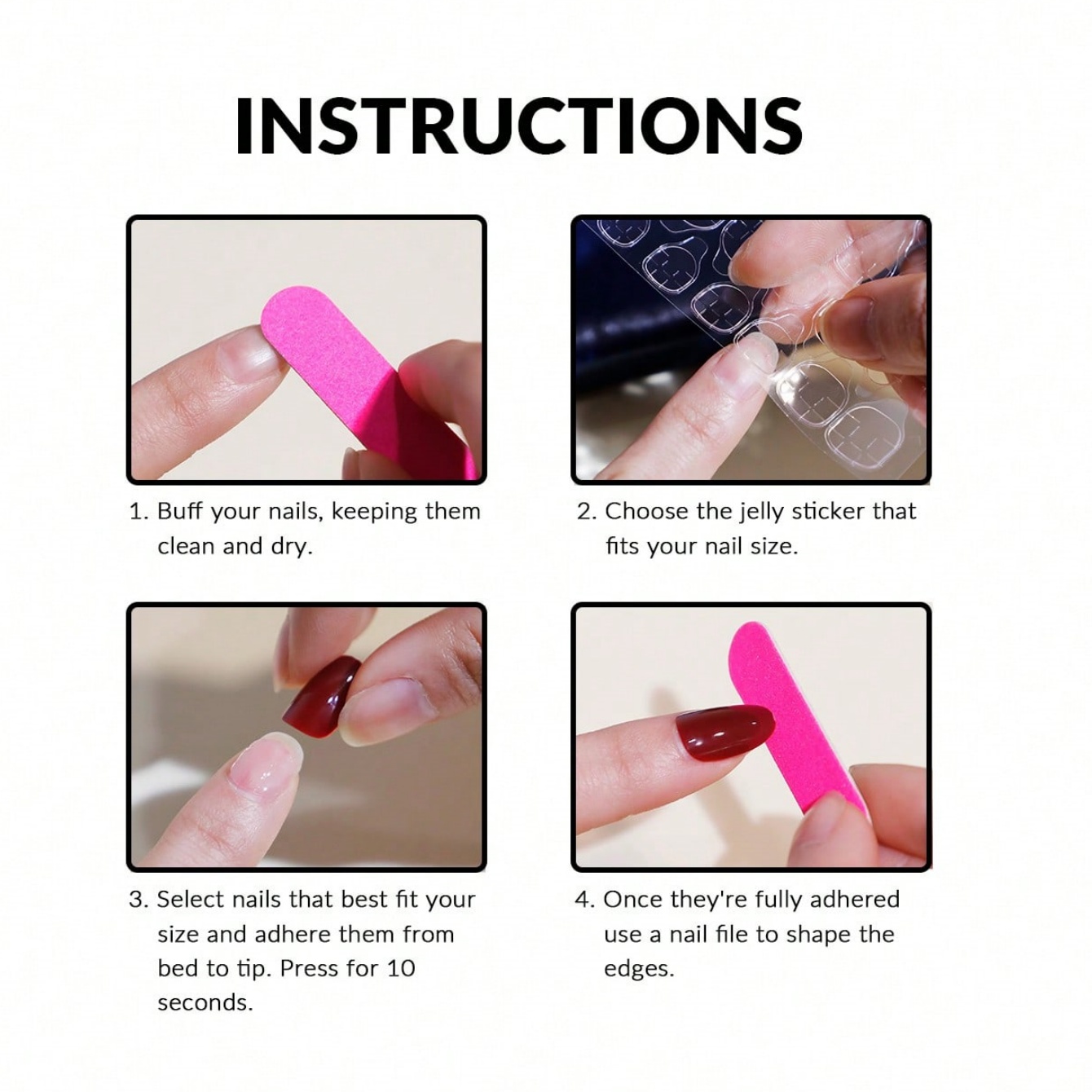 Średnie migdałki, 10 sztuk, sz – Nail Art Pink Cat Eye recenzja i cena