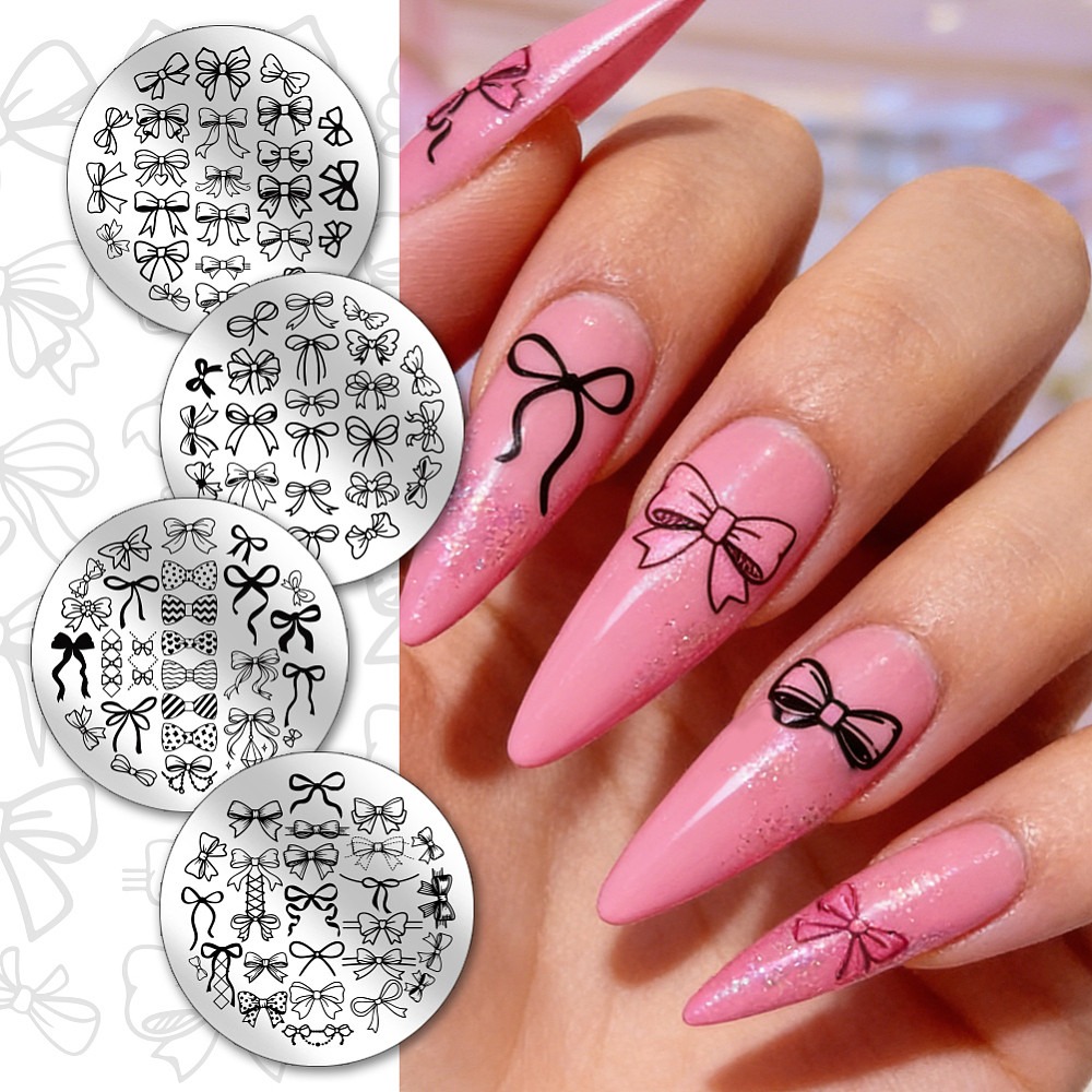 4 sztuki – szablony do zdobien – Nail Art Elegant recenzja i cena