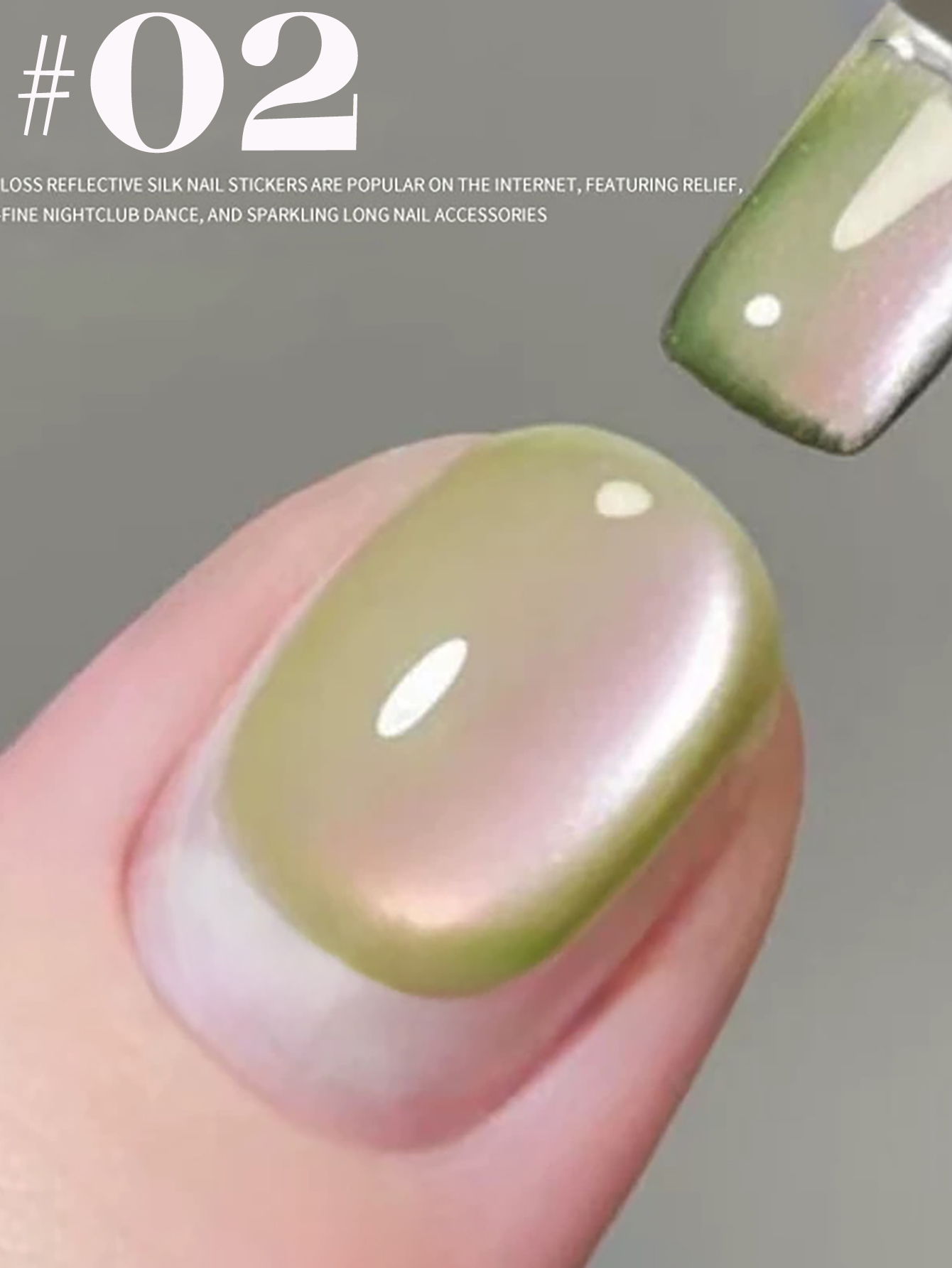 1 szt. WS Jesienno-zimowy ziel – Nail Art Cat Eye Pink recenzja i cena