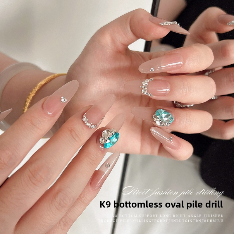 Kryształki do paznokci K9 w ks – Nail Art Emerald Green recenzja i cena