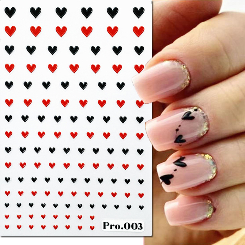 5d tłoczone naklejki artystycz – Nail Art Valentines Day recenzja i cena