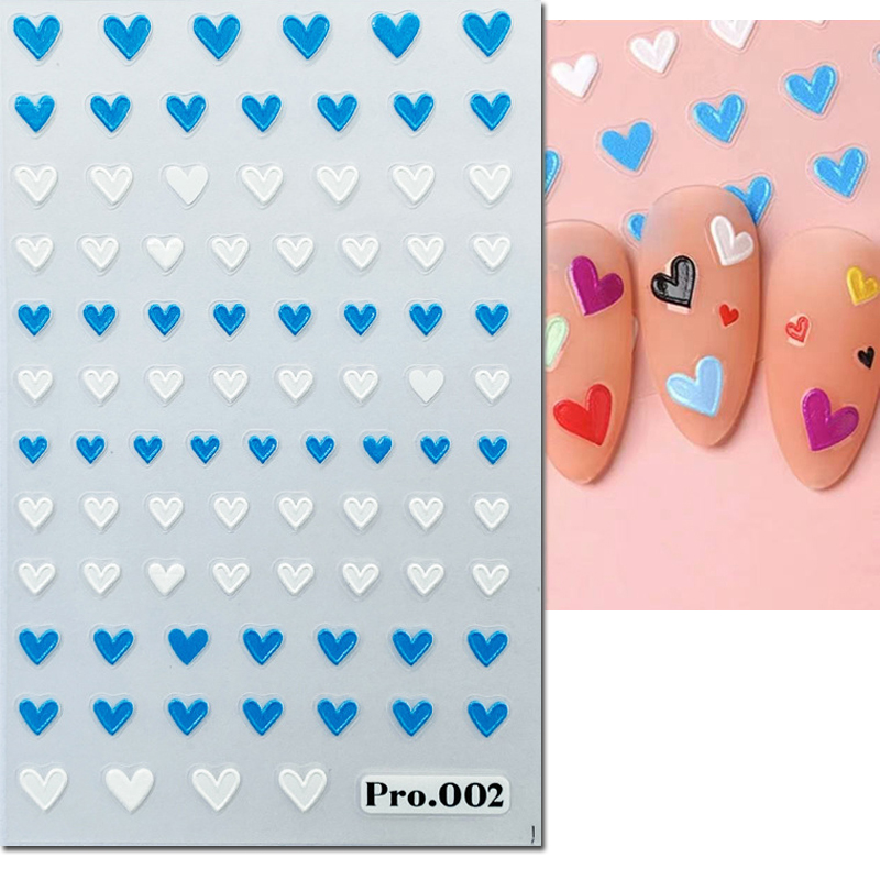 5d tłoczone naklejki artystycz – Nail Art Valentines Day recenzja i cena