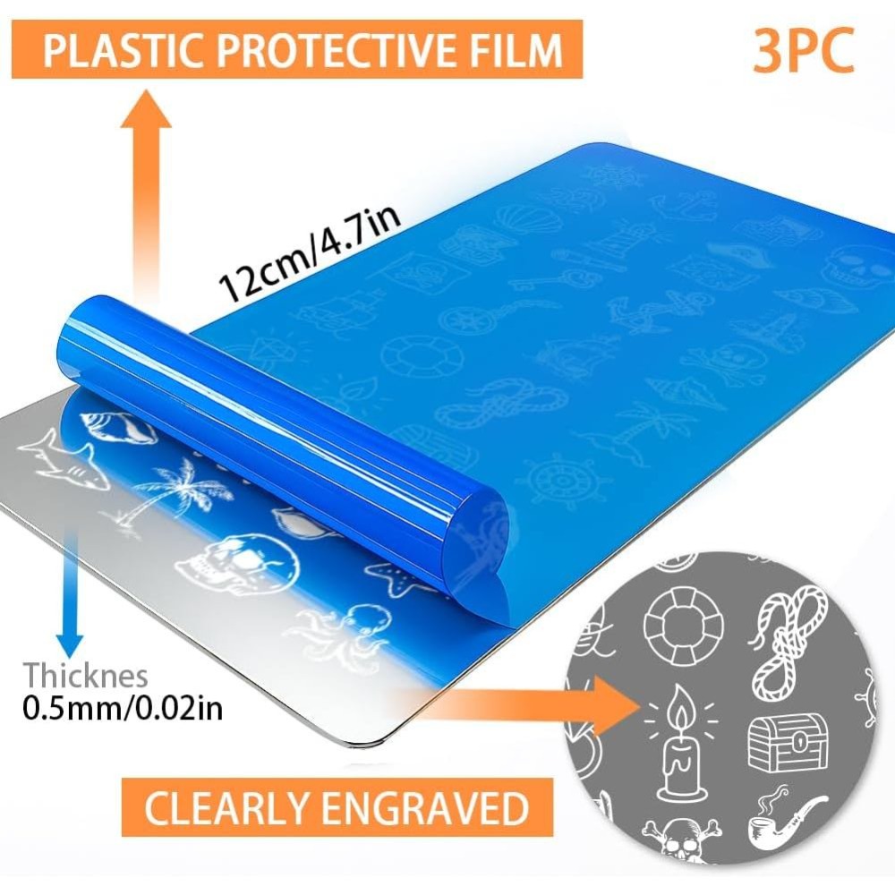 3-częściowa płytka do stemplow – Nail Stamping Plate recenzja i cena