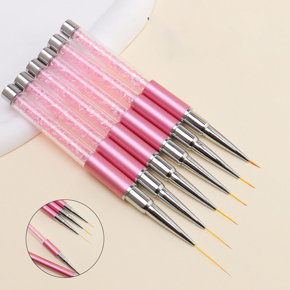 6 sztuk/zestaw Akrylowe pędzel – Nail Art Brush Set recenzja i cena