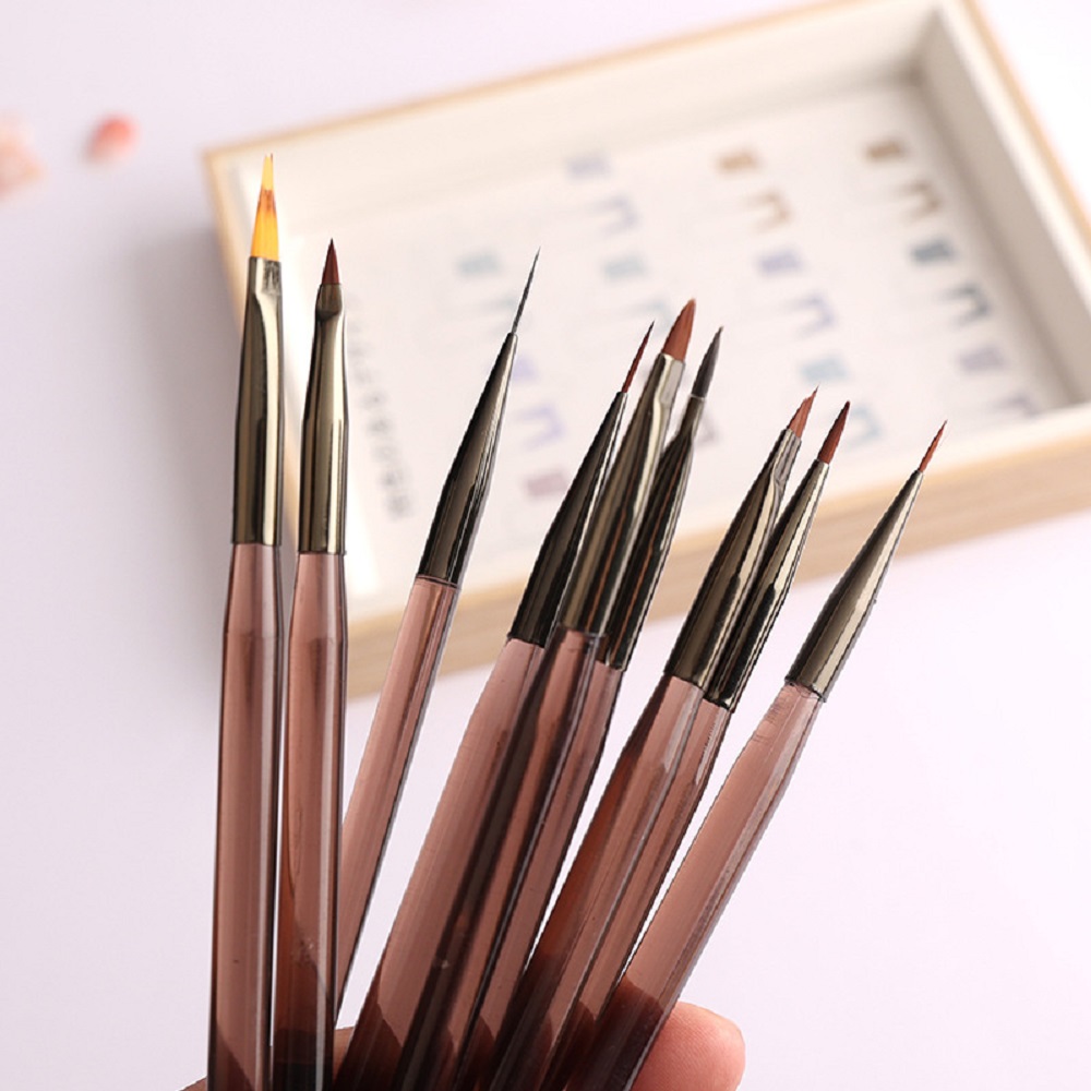 9-częściowy zestaw pędzli do z – Nail Art Brush Set recenzja i cena