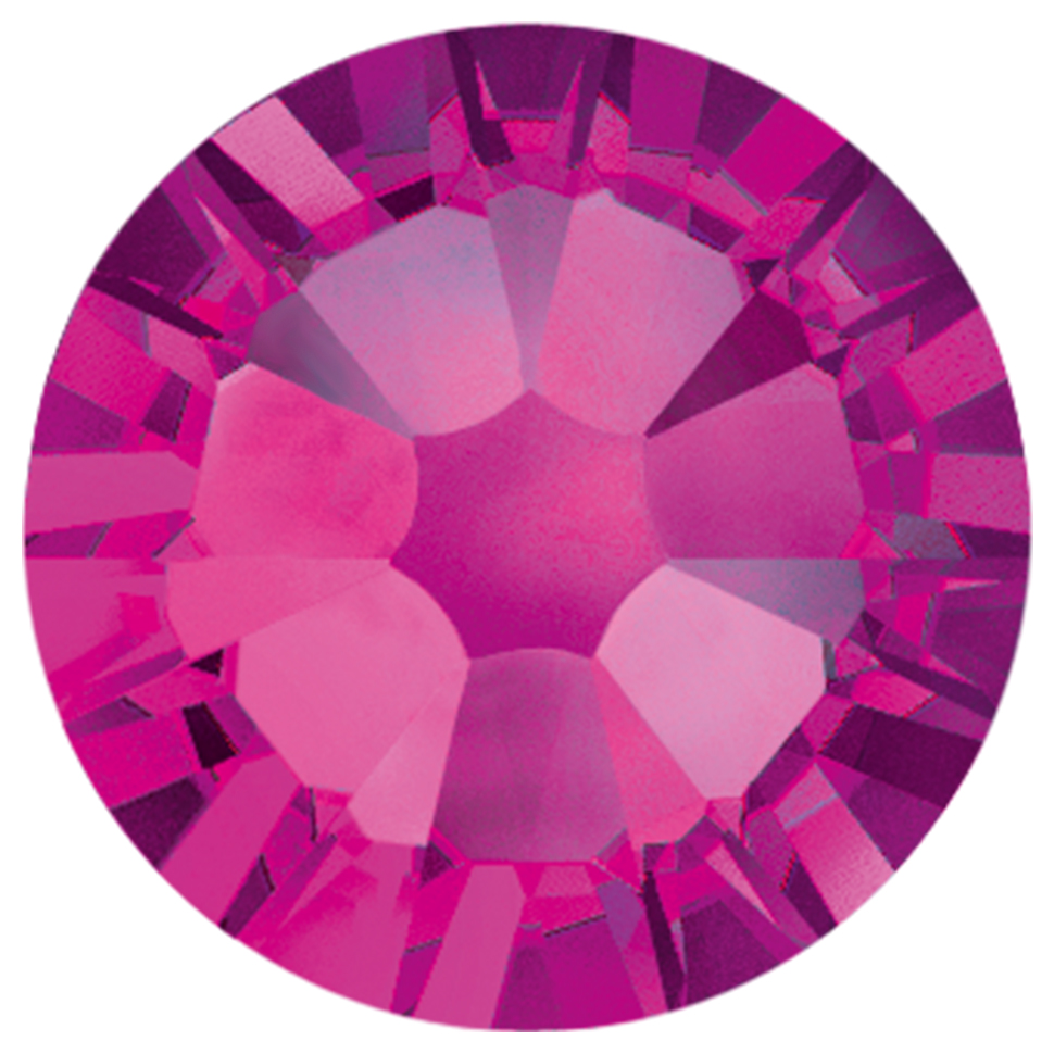 Nowe fuksjowe cyrkonie bez kle – Nail Art Fuchsia recenzja i cena