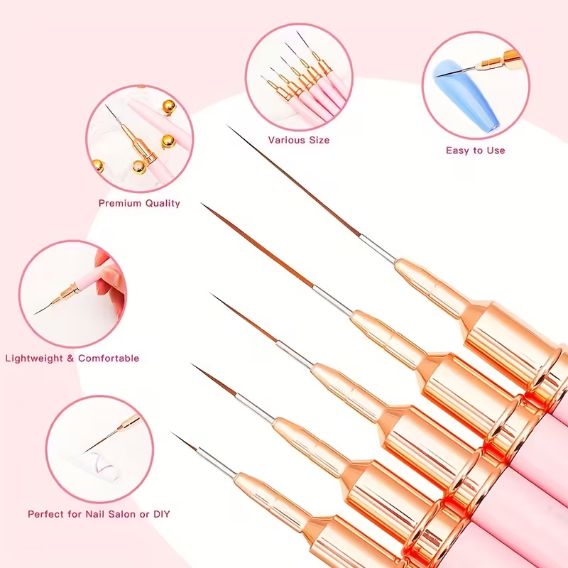 15-częściowy profesjonalny zes – Nail Art Brush Set recenzja i cena