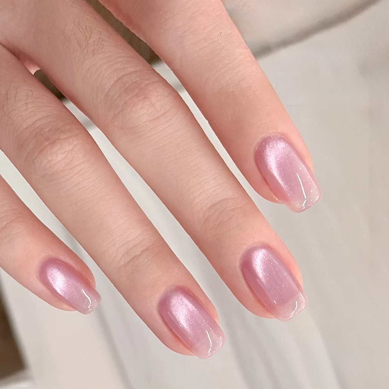 SHAKA 1 szt. Różowy lakier żel – Nail Art Cat Eye Pink recenzja i cena