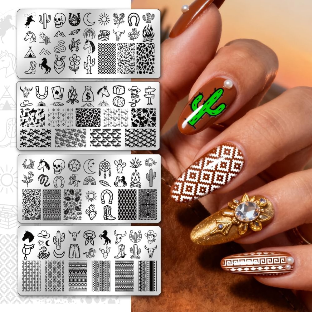 Szablony do zdobienia paznokci – Nail Stamping Plate recenzja i cena