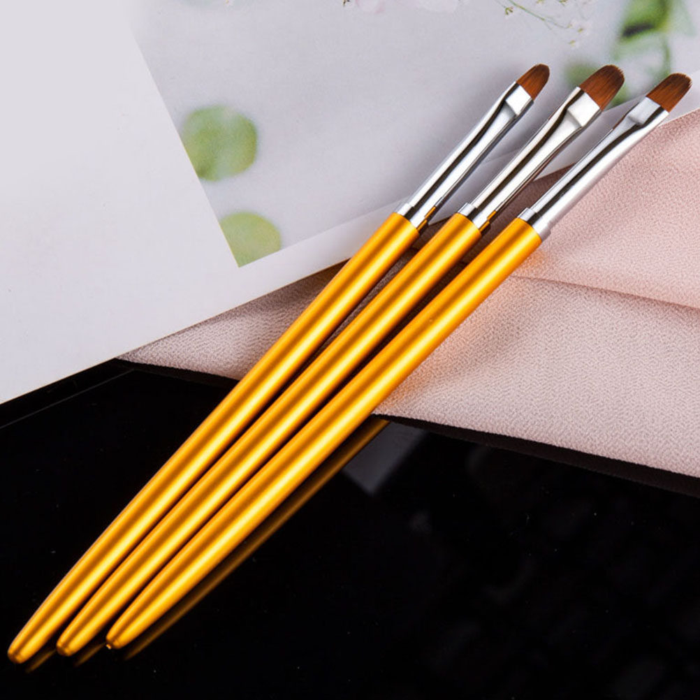 Zestaw 3 pędzli do zdobienia p – Nail Art Brush Set recenzja i cena
