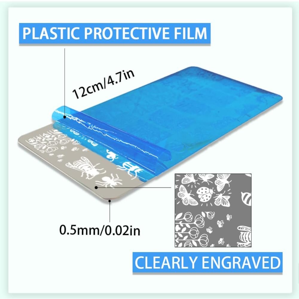 Szablony do zdobienia paznokci – Nail Stamping Plate recenzja i cena