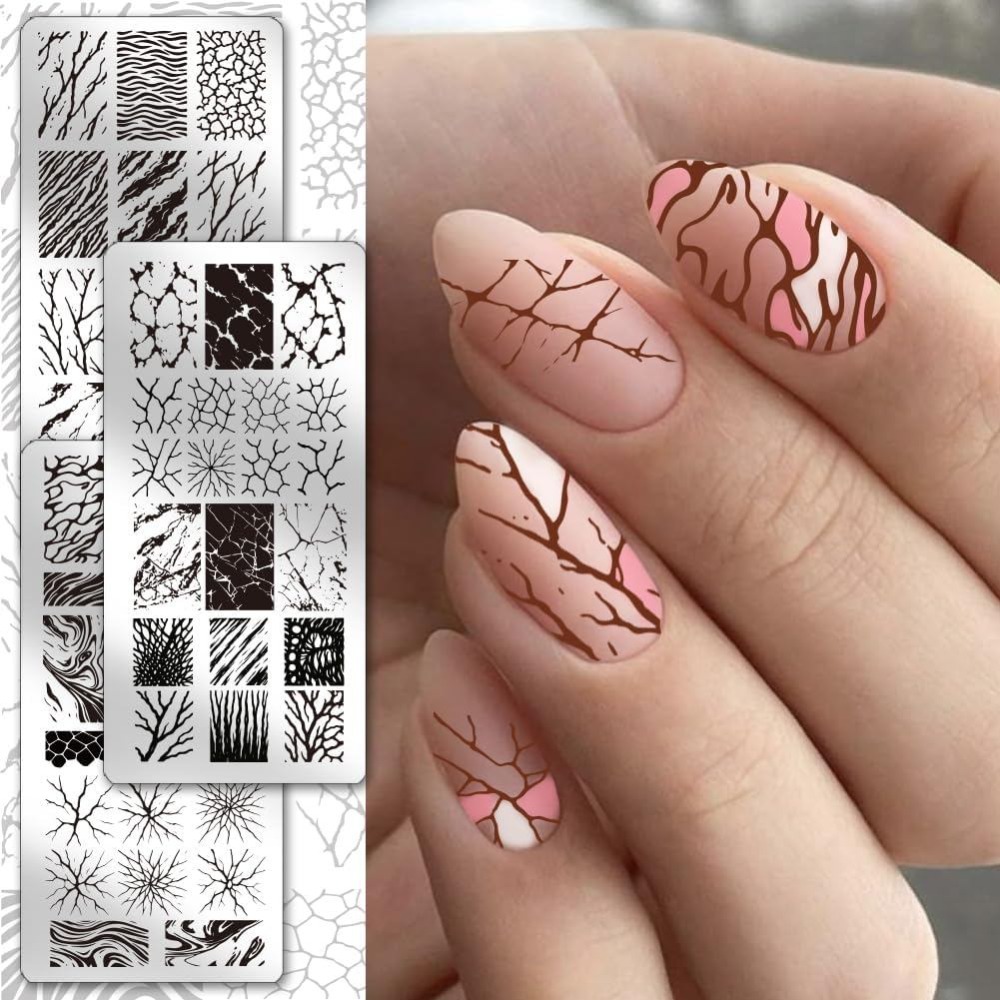 3 szt. płytek do stemplowania  – Nail Stamping Plate recenzja i cena