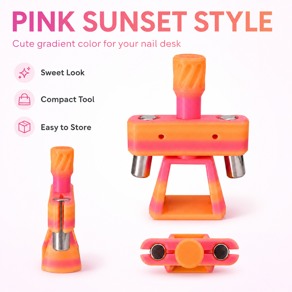 Magnetyczne koraliki szklane d – Nail Art Cat Eye Pink recenzja i cena