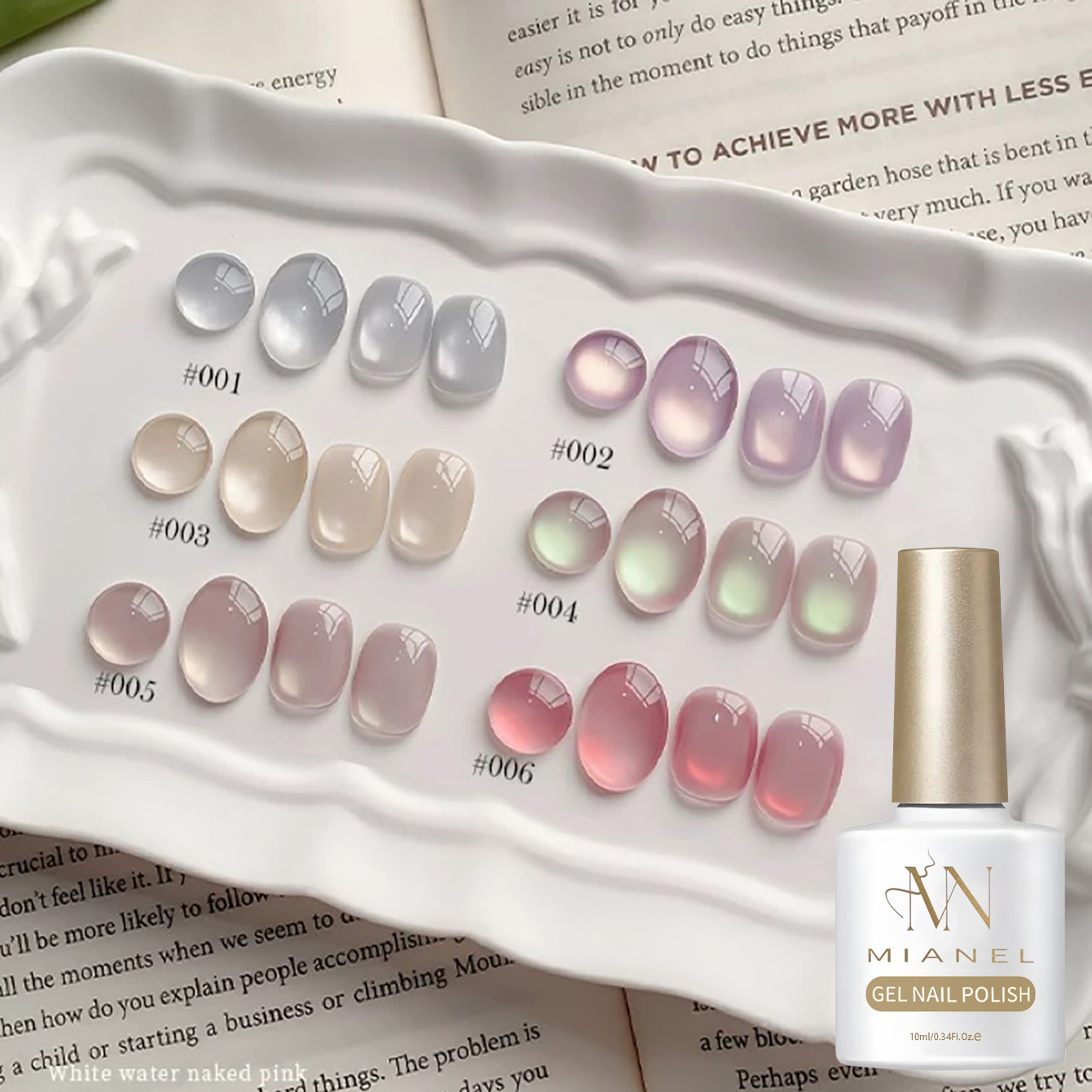 MIANEL 10ML Lakier Hybrydowy d – Nail Art Cat Eye Pink recenzja i cena