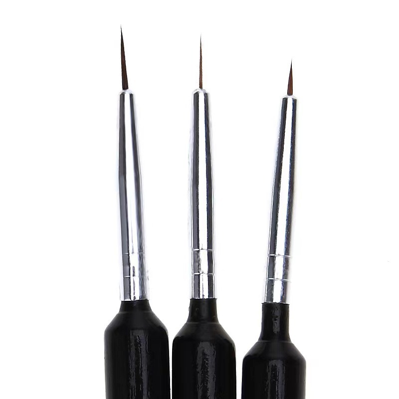 Zestaw 3 szt. ultra-cienkich p – Nail Art Brush Set recenzja i cena