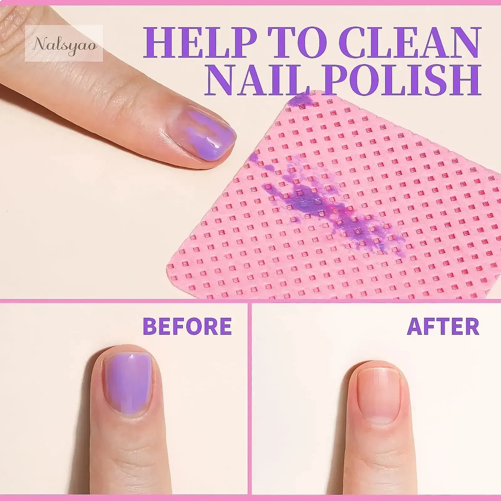 200 sztuk bezpyłowych chustecz – Nail Art Remove recenzja i cena