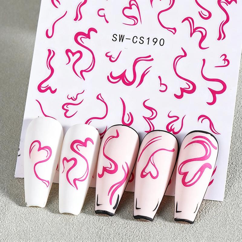2 arkusze słodkich naklejek na – Nail Art Valentines Day recenzja i cena