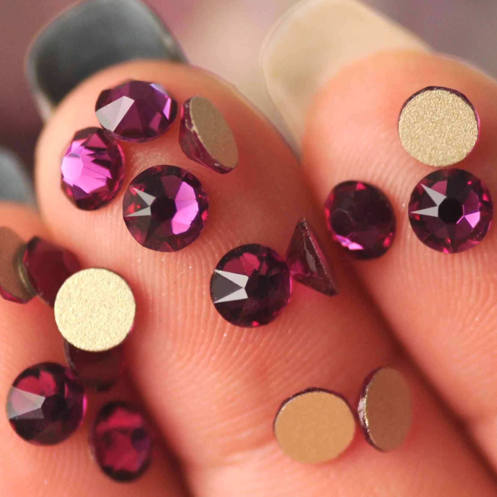Kryształki Xirius 8 Duże 8 Mał – Nail Art Fuchsia recenzja i cena