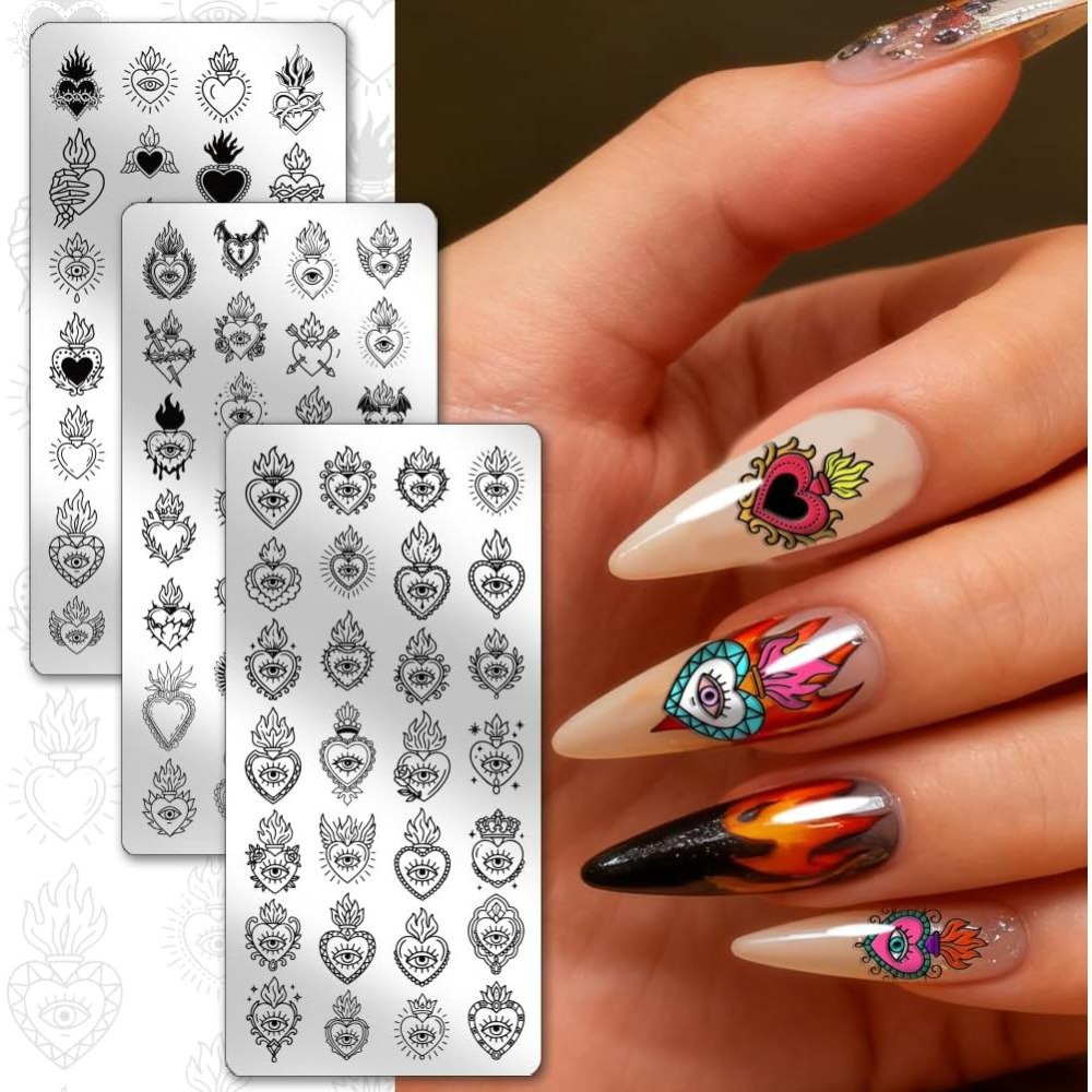 84 wzory płyt do stemplowania  – Nail Stamping Plate recenzja i cena