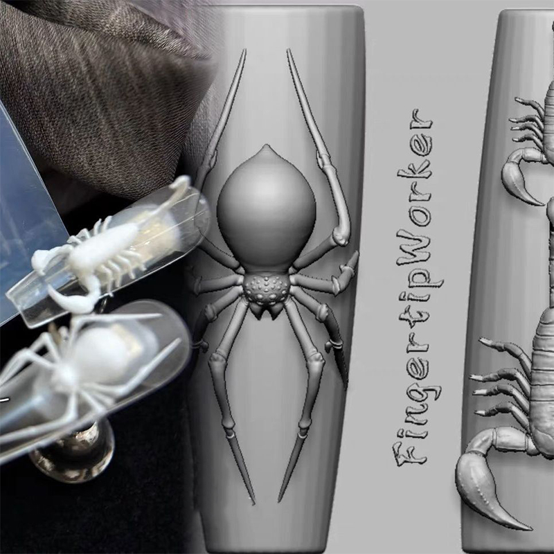 Forma silikonowa 3D Pająk Skor – Nail Stamping Plate recenzja i cena