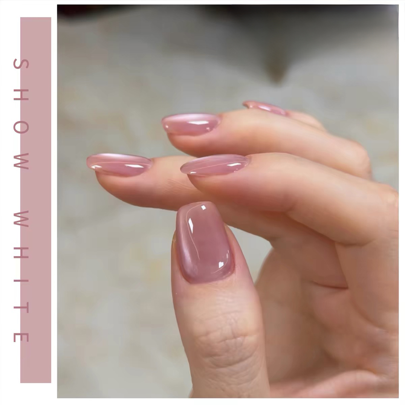 SHAKA 1 szt. Letni Efekt Błysk – Nail Art Cat Eye Pink recenzja i cena
