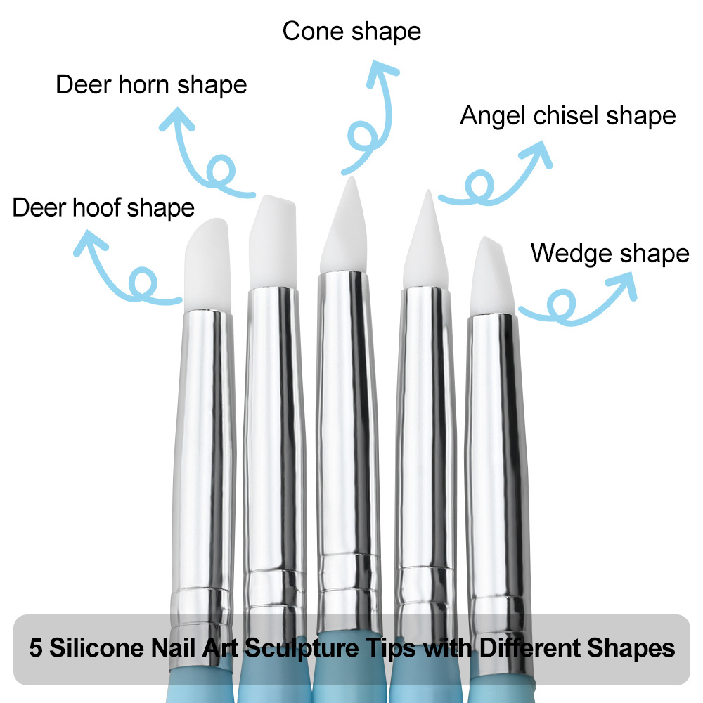 1/3/5/6 szt./zestaw Pędzelki d – Nail Art Brush Set recenzja i cena