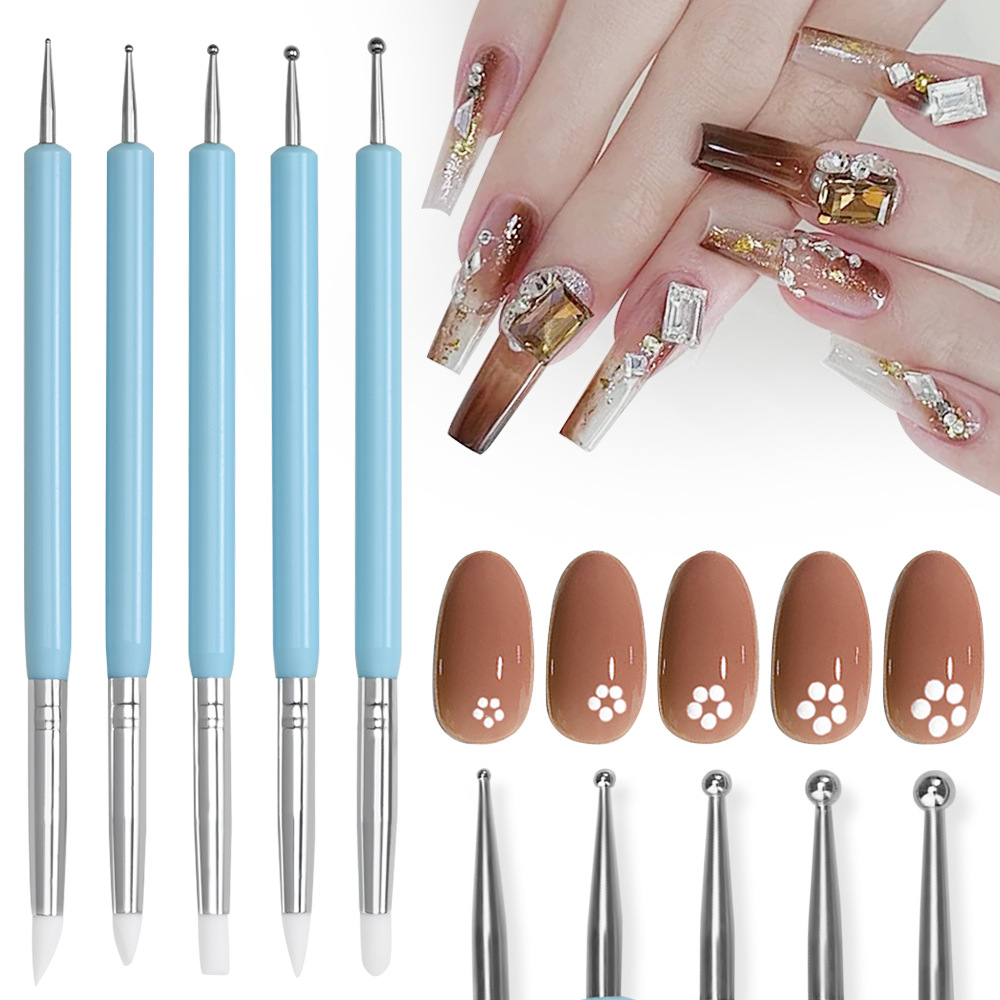 1/3/5/6 szt./zestaw Pędzelki d – Nail Art Brush Set recenzja i cena
