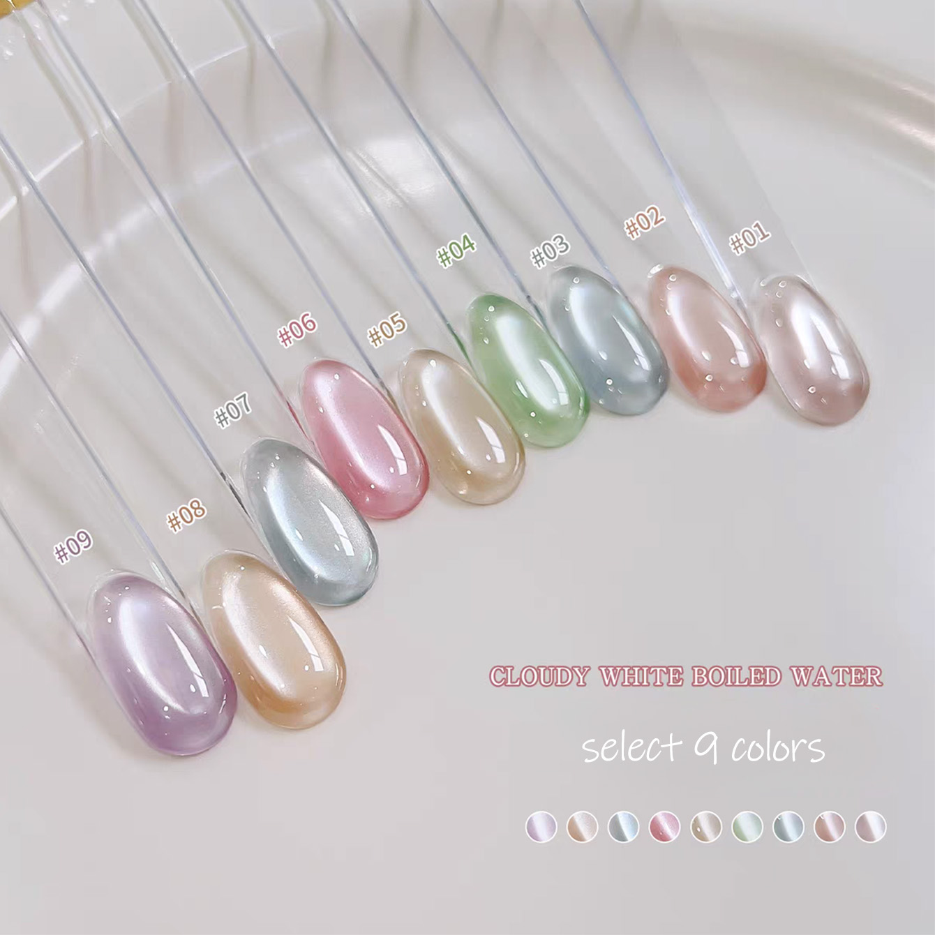 SHAKA 1 szt. Przezroczysty, pó – Nail Art Cat Eye Pink recenzja i cena