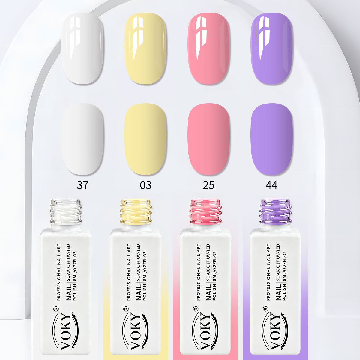 VOKY 4-częściowy zestaw elegan – Nail Art Elegant recenzja i cena