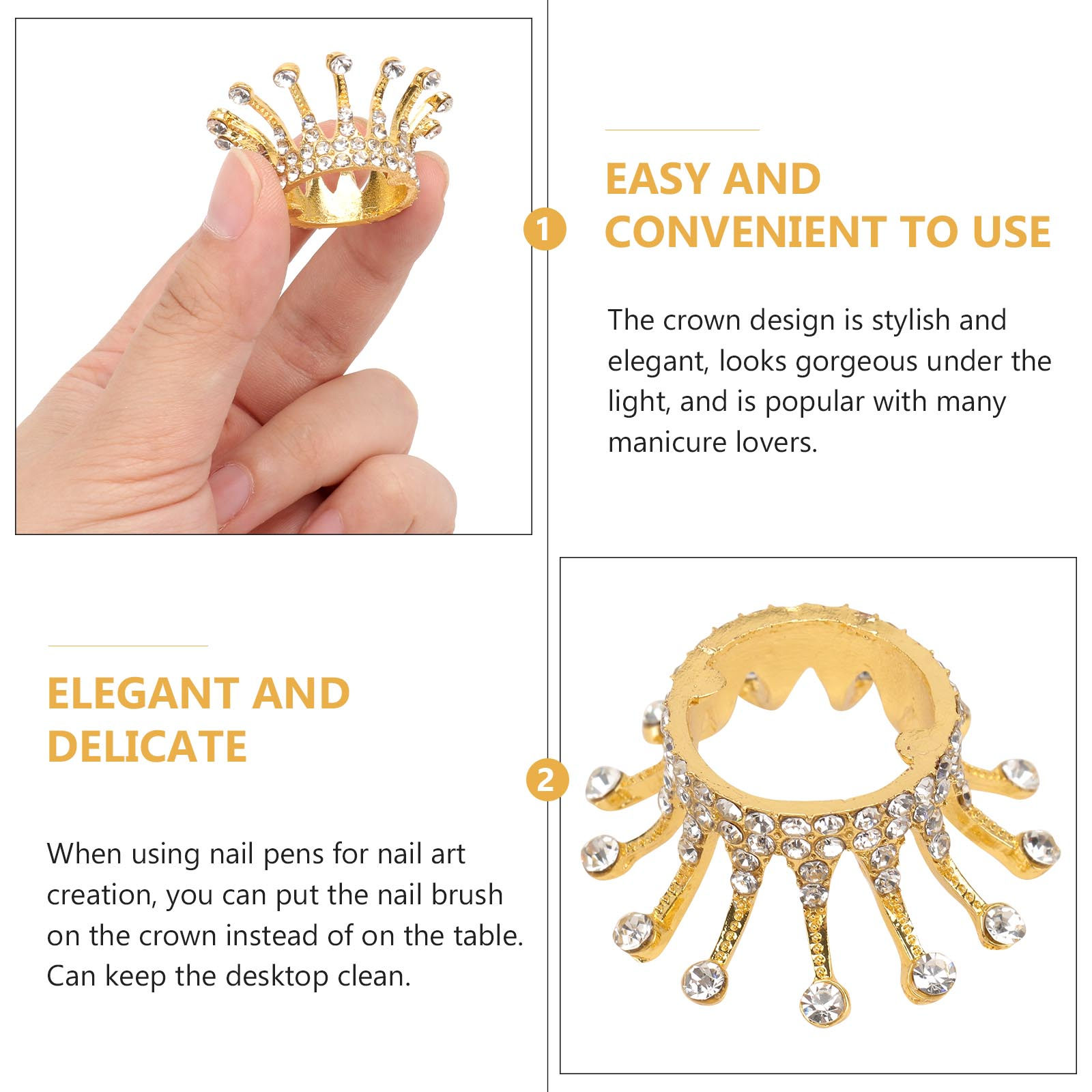 5 sztuk – elegancki stojak na  – Nail Art Elegant recenzja i cena